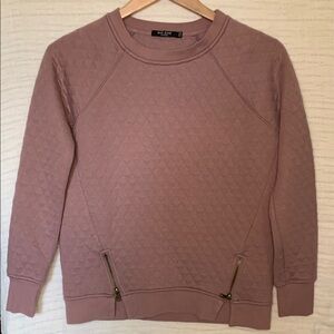 Max Jeans Dusty Pink Quilted Top